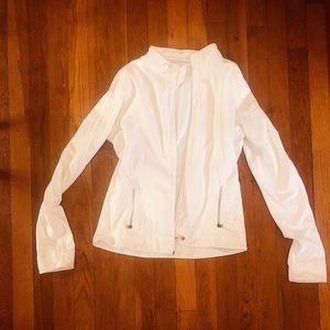Lululemon white light weight jacket!